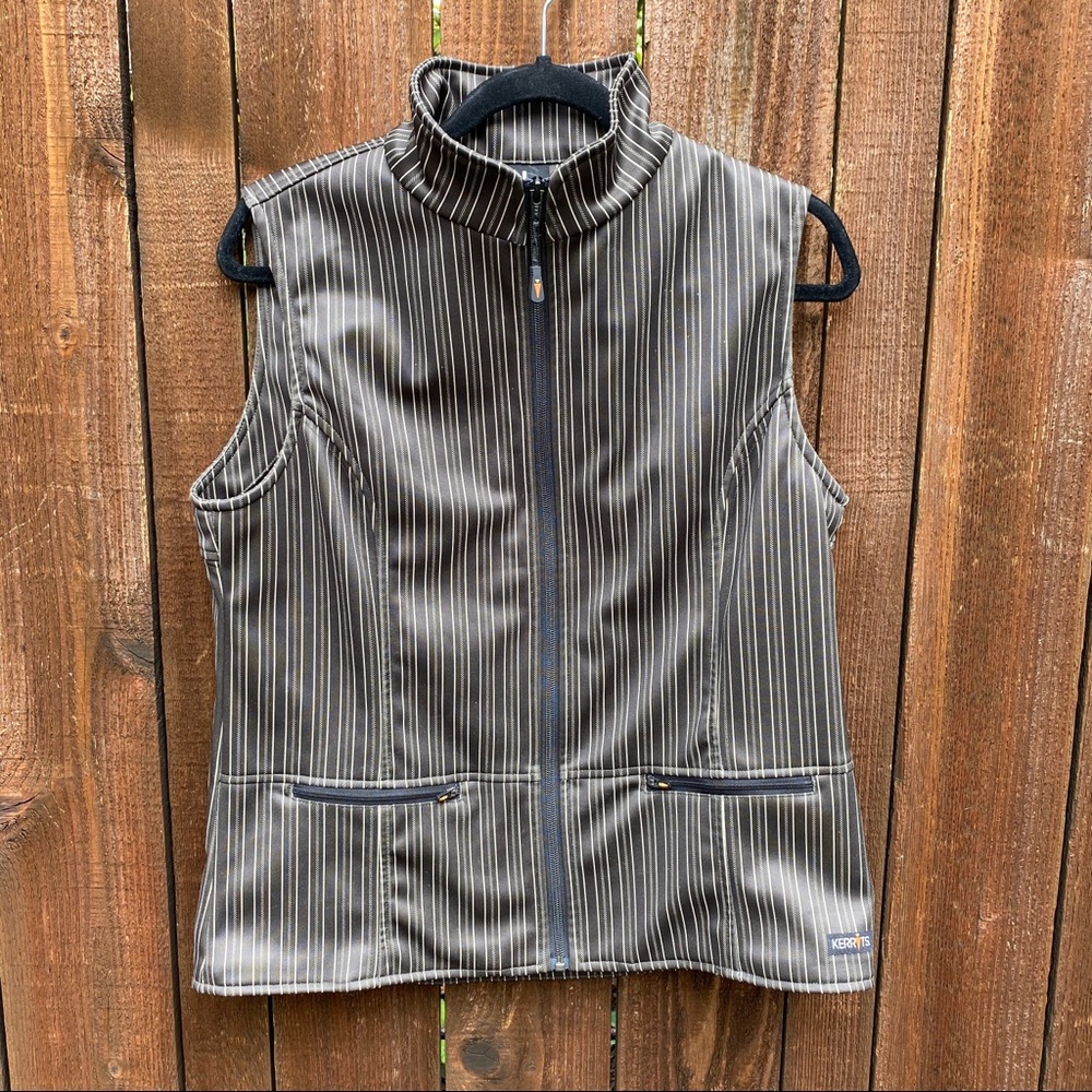 Kerrits Brown Striped Vest